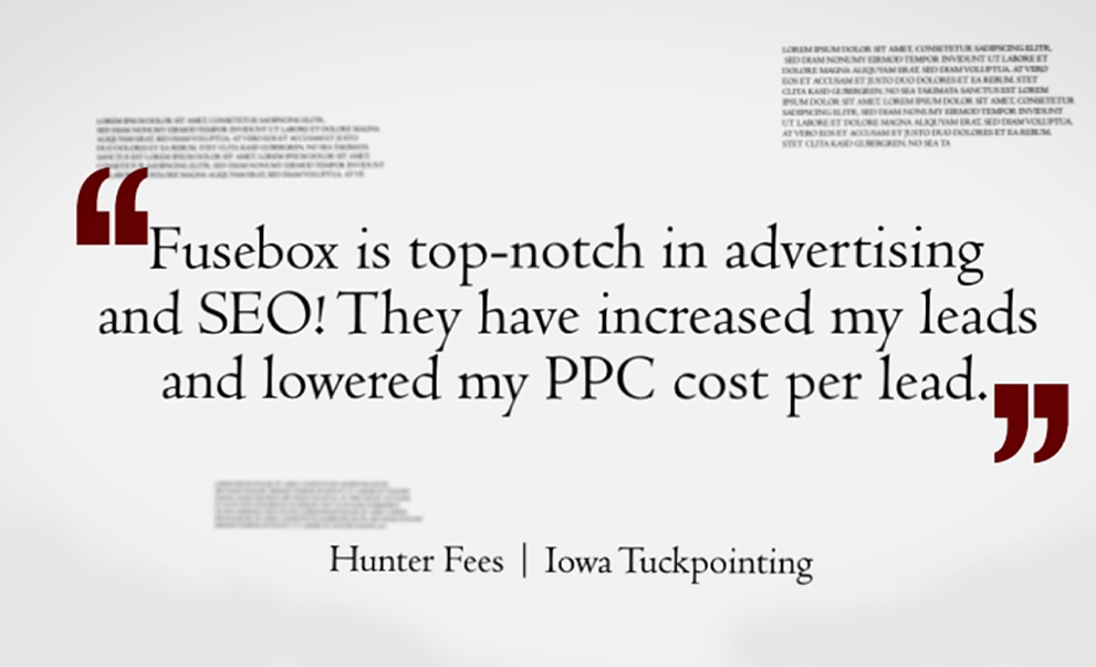 SEO and Google Ads Testimonial